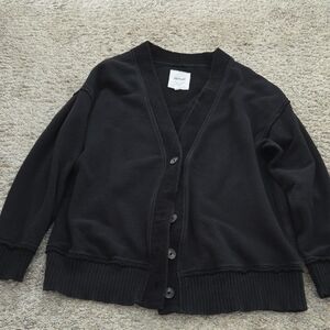 Aerie Black Cardigan